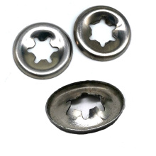 F436 Stainless Steel dome crapped star lock washer for shaft